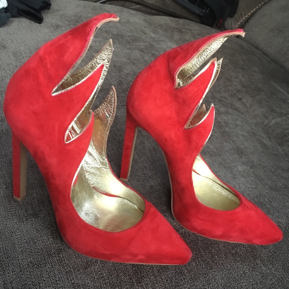 Jeffrey Campbell fire heels!